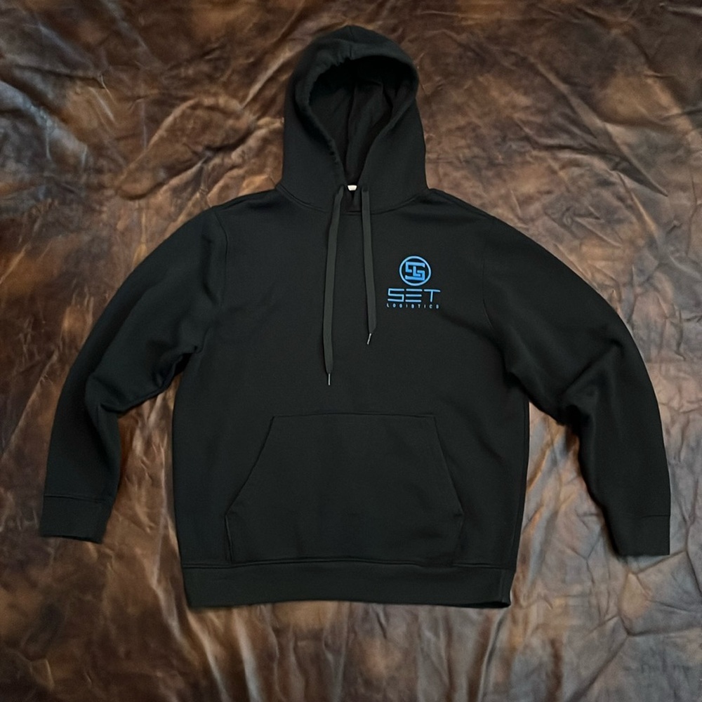 Black hoodie
